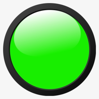 Green Dome Light Clip Arts - Green Light Icon Png , Free Transparent
