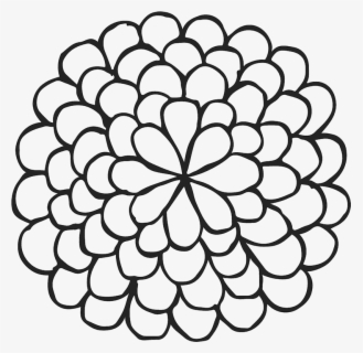 Featured image of post Easy Simple Flower Outline / Or what about drawing it this way: