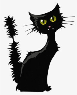 Black Cat Clipart Image Gallery High-quality Transparent - Black Cat ...