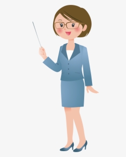 Teacher Cartoon Clip Art - Female Teacher Clip Art , Free Transparent ...