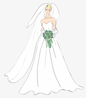 Wedding Bells Clipart Bride - Bridal Shower Flowers Clipart , Free ...