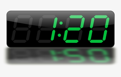 Digital Clock Royalty Free Vector Clip Art Illustration - Digital Clock ...