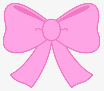 Pink Ribbon Cliparts - Transparent Background Pink Bow Png , Free ...