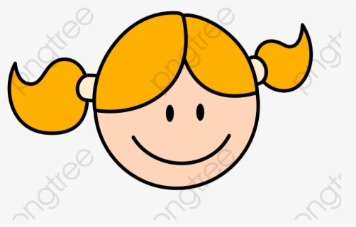 Smiling Happy Png Transparent - Clipart Girl Smiley Face , Free ...