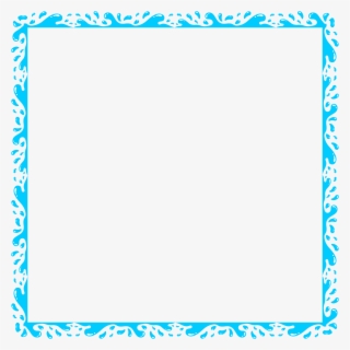 Water Play Clipart Borders - Water Drop Border Frame , Free Transparent ...