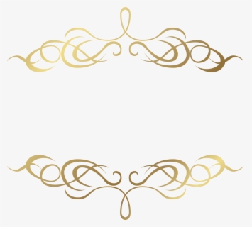 Elements Clipart Transparent - Transparent Gold Line Png , Free ...