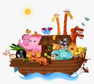 Clip Art Noah Png Black - Noah's Ark Children , Free Transparent ...