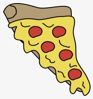 Melty Pizza - Junk Food Clip Art , Free Transparent Clipart - ClipartKey