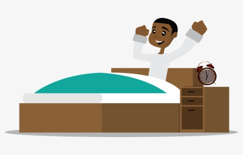 People Getting Out Of Bed Cartoon , Free Transparent Clipart - ClipartKey