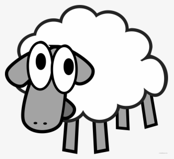 Clip Art Sheep Pictures Black And White - Sheep Clipart Png , Free Transparent Clipart - ClipartKey
