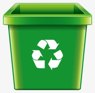 Recycling Bin Coloring Page - Drawing Basura , Free Transparent Clipart ...