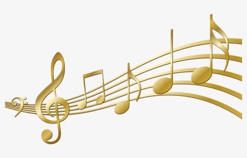 Music Notes Png - Wavy Music Staff , Free Transparent Clipart - ClipartKey
