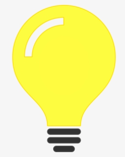 Transparent Horizon Clipart - Light Bulb Png Minimalist , Free ...