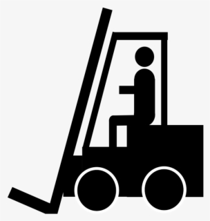 Bs Forklifts - Forklift Black And White , Free Transparent Clipart ...