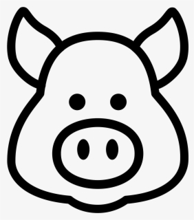 Featured image of post Cute Pig Black And White Clipart Black and white pig with a muffin