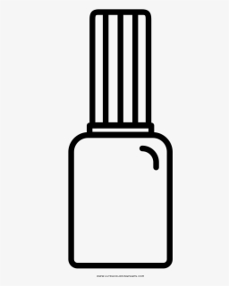 Nail Polish Coloring Page - Beauty Products Outline , Free Transparent ...
