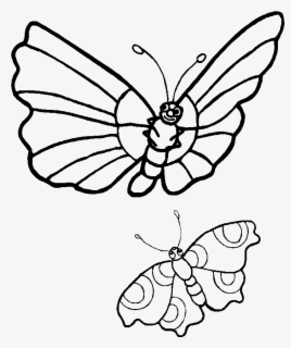Free Butterfly Black And White Clip Art With No Background
