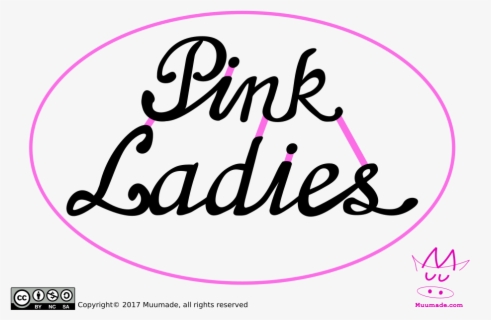 Pink Ladies Grease Logo Download Clipart , Png Download - Pink Ladies ...