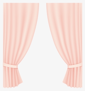 Transparent Curtain Peach Clip Art Png Image - Window Valance , Free ...