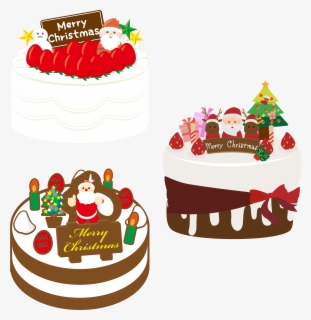 Japanese Christmas Cake - Christmas Cake Japan Clip Art , Free ...