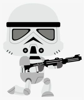 Stormtrooper Clipart Transparent Guns Star Wars Frames Storm Trooper Cartoon Png Free Transparent Clipart Clipartkey