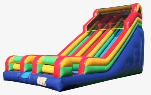 Transparent Bounce House Clipart - Water Slide Transparent Background