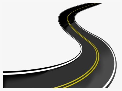 Highway Clipart Curve Road - Transparent Background Highway Road Png ...