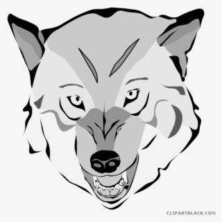 Wolf Clipart Angry - Wolf Cartoon Face Png , Free Transparent Clipart ...