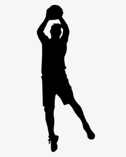 Transparent White Silhouette Png - Basketball Clipart Basketball ...