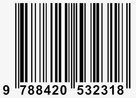 Штрихкод на прозрачном фоне