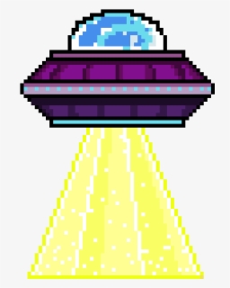 Download Picture Freeuse Pixel - Ufo Beam Transparent Background , Free ...