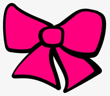 Free Pink Bow Clip Art with No Background - ClipartKey