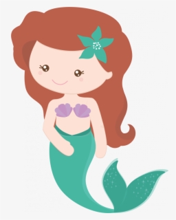 Clipart Png Mermaid - Mermaid Cartoon Transparent Background , Free ...