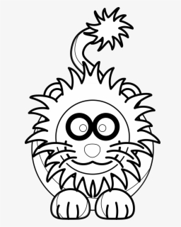 Free Lion Black And White Clip Art with No Background - ClipartKey