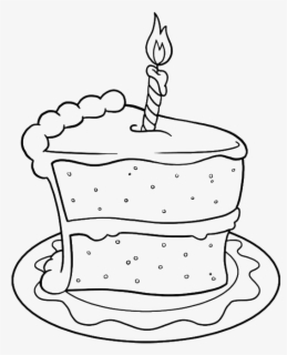Fancy Birthday Cake Drawing , Free Transparent Clipart - ClipartKey