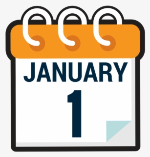Clip Art January Calendar Clipart - Icon Calendar January Png , Free ...