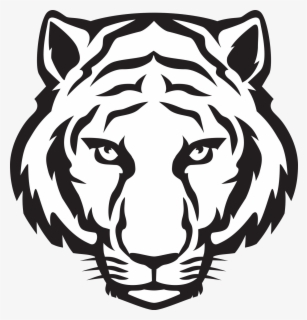 Kids Simple Easy Tiger Drawing - Protes Png