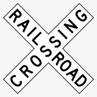 Train Clipart Railway Crossing - Railroad Crossing Sign Clipart , Free ...