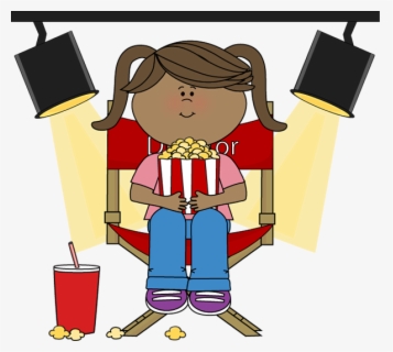 Smiley Eating Popcorn Animated Gif Clipart Free Clipart - Popcorn ...