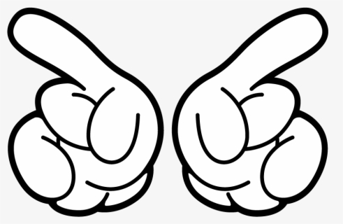 Download Mickey Mouse Hands Behind Back , Free Transparent Clipart ...