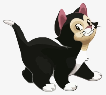 Cartoon Black Cat Transparent Background - Get Images Two