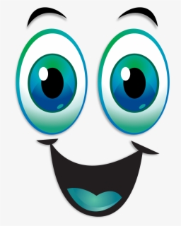 Eye Clipart Smiley - Happy Blue Eyes Cartoon , Free Transparent Clipart ...
