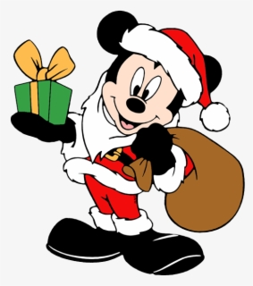 Mickey Mouse Santa Clipart , Free Transparent Clipart - ClipartKey