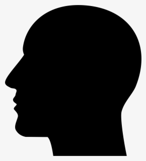 Human Head Silhouette Clip Art - Head Graphic , Free Transparent ...