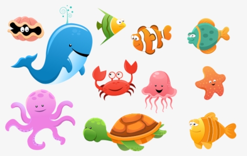 Free Sea Animal Clip Art With No Background Clipartkey
