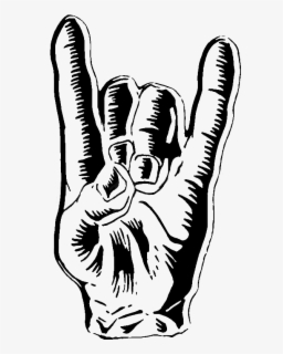 Clip Art Heavy Metal Hand Sign Metal Hand Logo Png Free Transparent Clipart Clipartkey