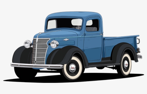 Free Vintage Truck Clip Art with No Background - ClipartKey