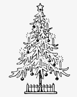 6 Clipart Christmas - Christmas Tree Png Drawing , Free Transparent ...