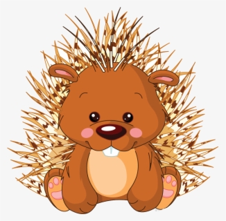 Porcupine Silhouette , Free Transparent Clipart - ClipartKey