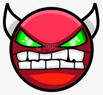 Free Png Demon Png Images Transparent - Geometry Dash Easy Demon Face ...